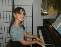 Piano student, Sanford Florida